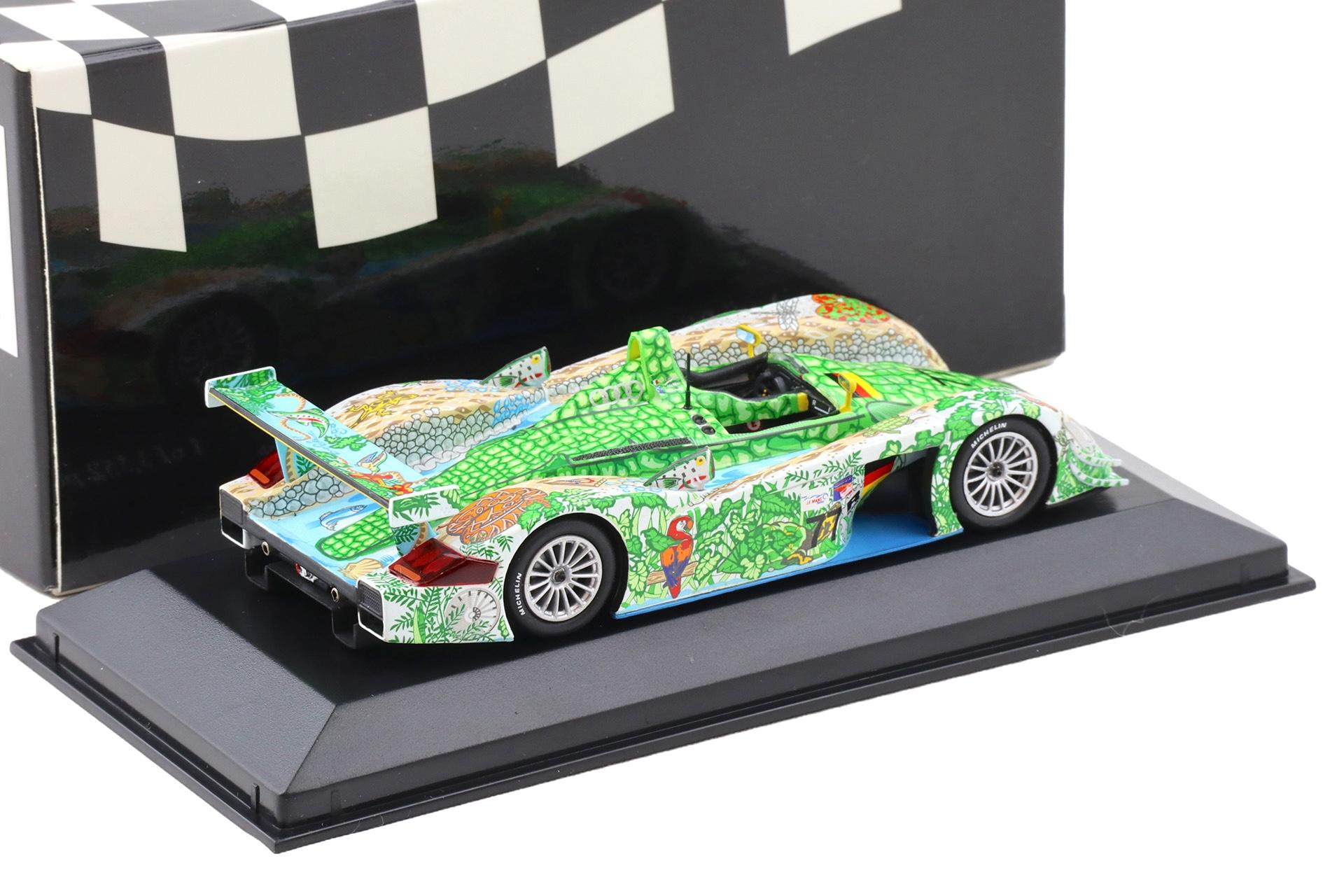 1:43 Minichamps Audi R8 ALMS Adelaide 2000 Winners Capello/ McNish #77