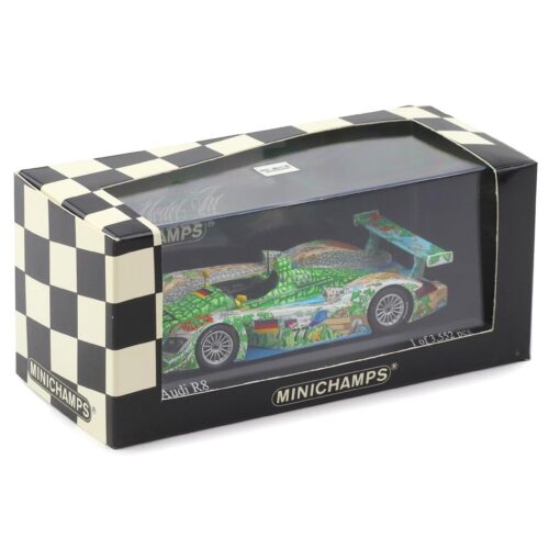 1:43 Minichamps Audi R8 ALMS Adelaide 2000 Winners Capello/ McNish #77
