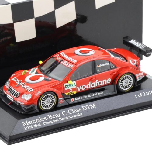 1:43 Minichamps Mercedes C-Class DTM 2006 Team AMG B.Schneider #2