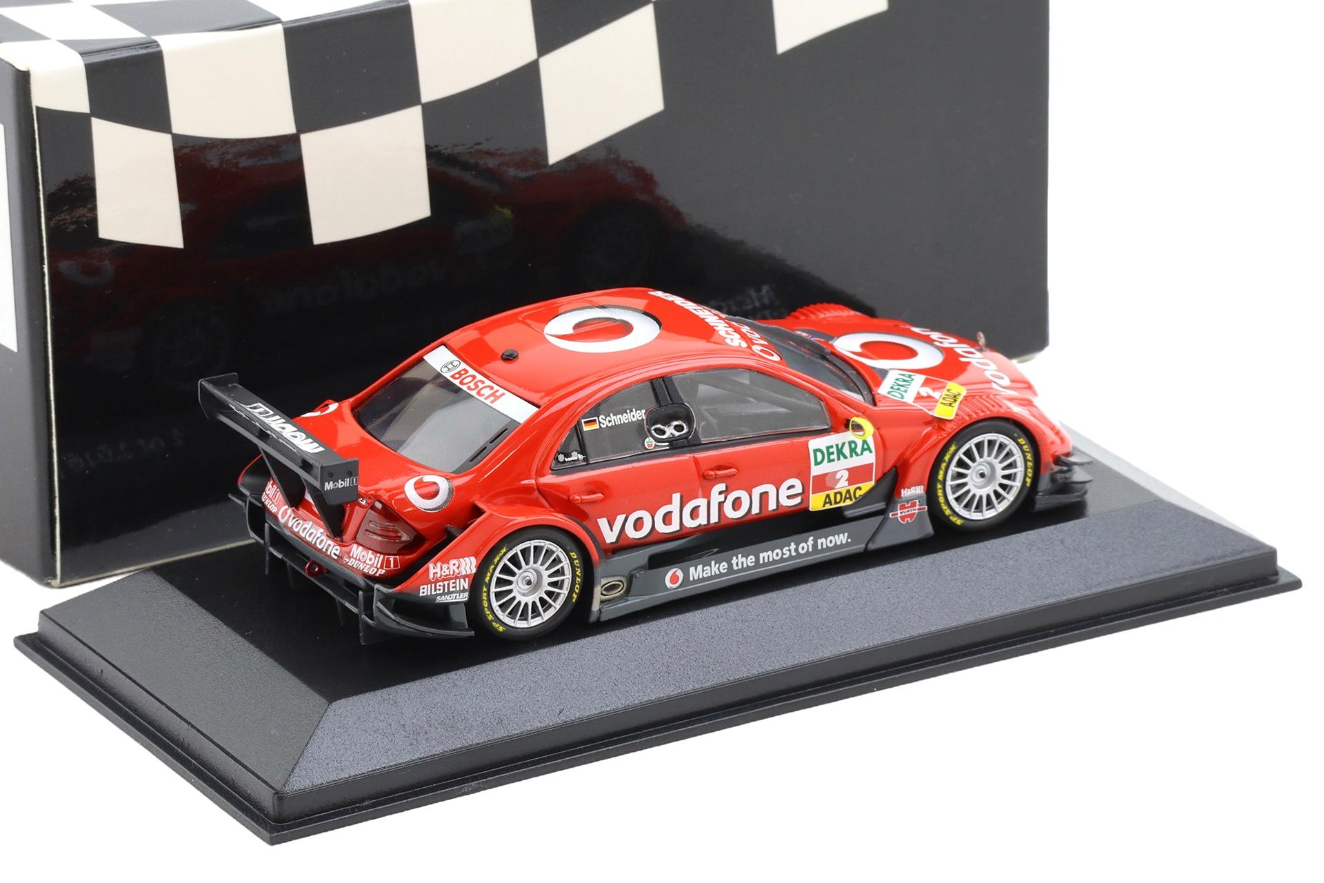 1:43 Minichamps Mercedes C-Class DTM 2006 Team AMG B.Schneider #2