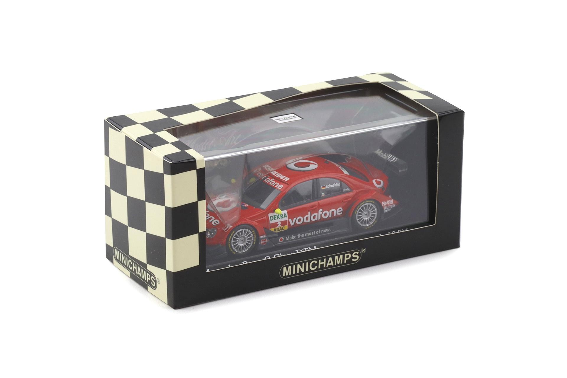 1:43 Minichamps Mercedes C-Class DTM 2006 Team AMG B.Schneider #2