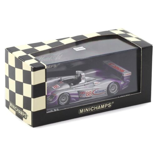 1:43 Minichamps Audi R8 Le Mans 24h 2004 Davies/ Herbert/ Smith #88 Infineon