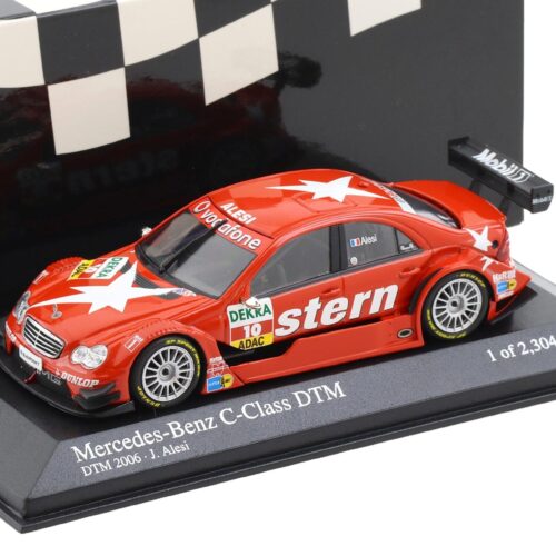 1:43 Minichamps Mercedes C-Class DTM 2006 Team Persson #10 J.Alesi