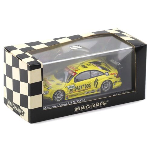 1:43 Minichamps Mercedes CLK DTM 2004 Team Rosberg #20 J.Janis