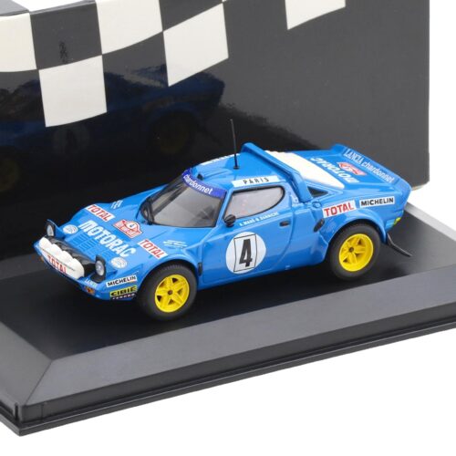 1:43 Minichamps Lancia Stratos Chardonnet 1st Tour de Corse 1979 Damiche/Mahe #4