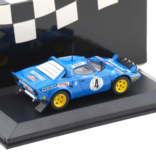 1:43 Minichamps Lancia Stratos Chardonnet 1st Tour de Corse 1979 Damiche/Mahe #4