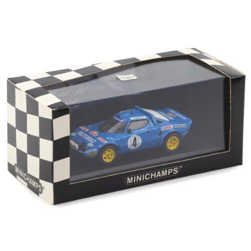 1:43 Minichamps Lancia Stratos Chardonnet 1st Tour de Corse 1979 Damiche/Mahe #4
