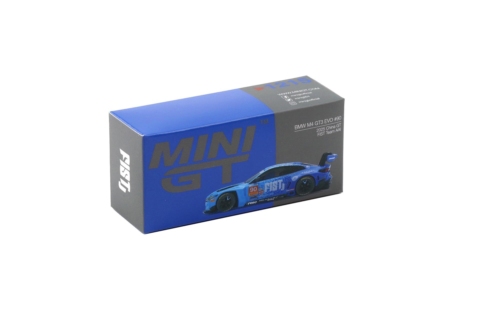 1:64 TSM Mini GT BMW M4 GT3 EVO 2025 China GT FIST Team AAI #90