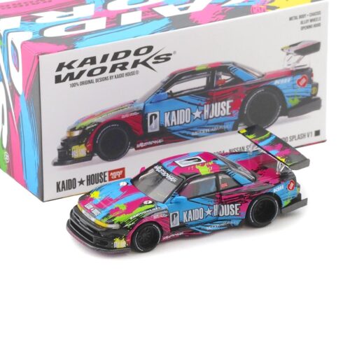 1:64 TSM Mini GT Kaido House Nissan Silvia S13-R Kaido Splash V1 #0