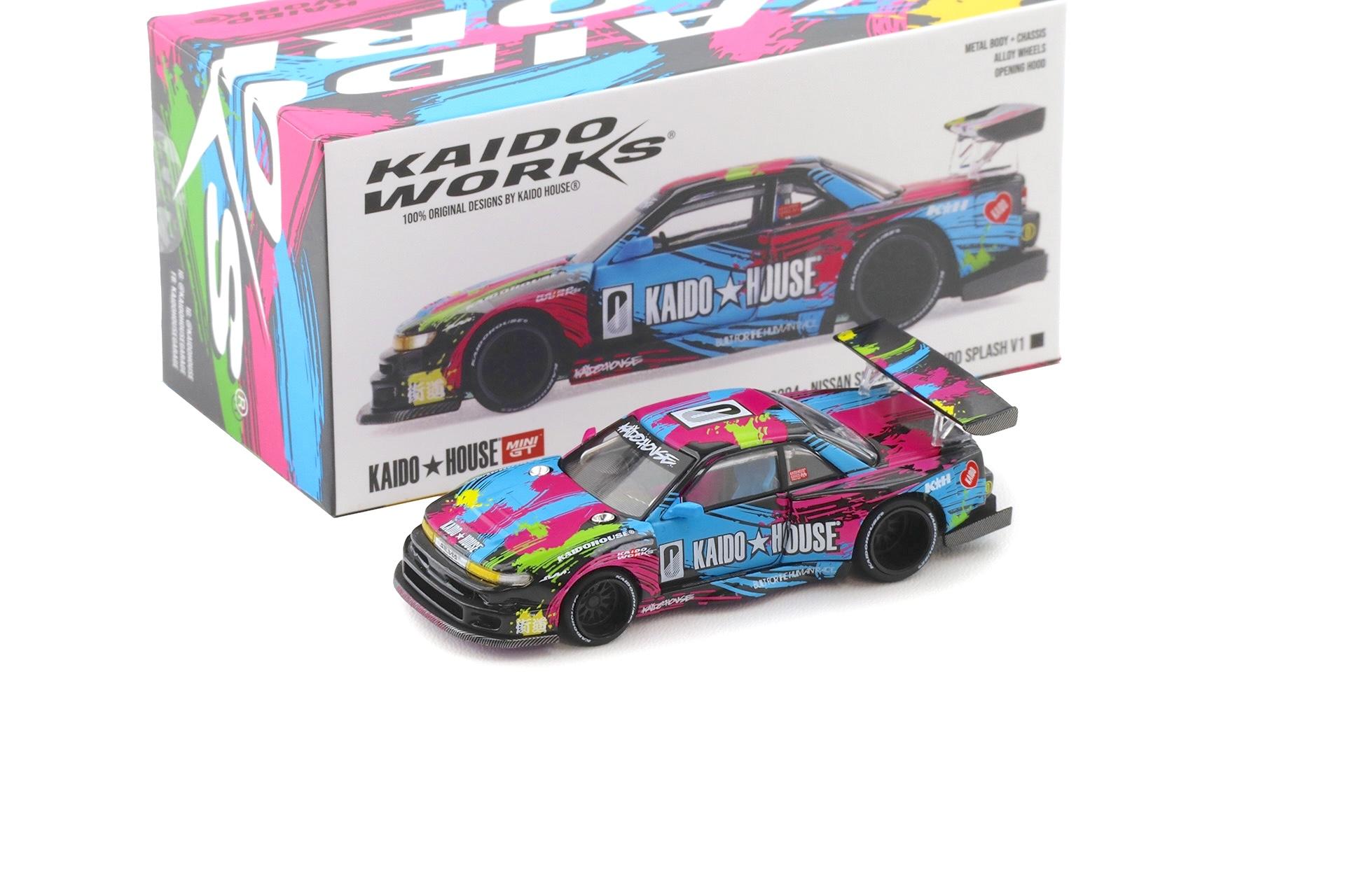 1:64 TSM Mini GT Kaido House Nissan Silvia S13-R Kaido Splash V1 #0