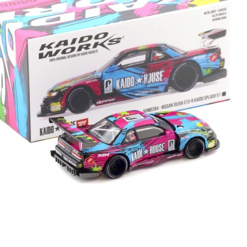 1:64 TSM Mini GT Kaido House Nissan Silvia S13-R Kaido Splash V1 #0