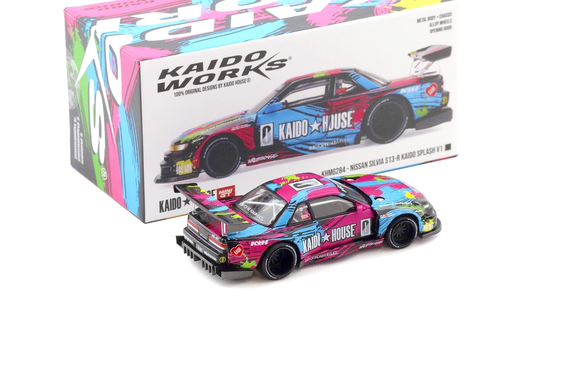 1:64 TSM Mini GT Kaido House Nissan Silvia S13-R Kaido Splash V1 #0