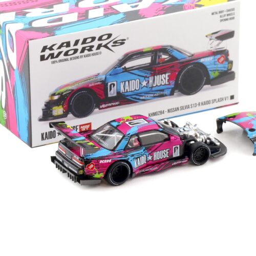 1:64 TSM Mini GT Kaido House Nissan Silvia S13-R Kaido Splash V1 #0