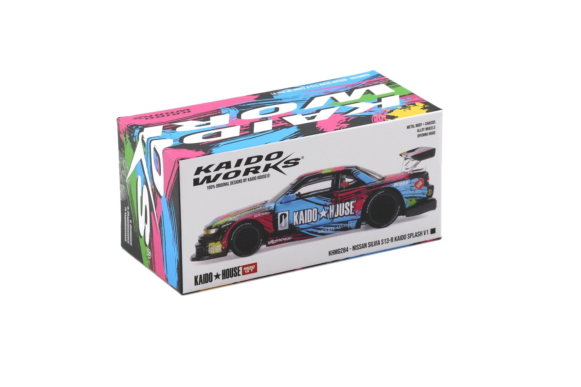 1:64 TSM Mini GT Kaido House Nissan Silvia S13-R Kaido Splash V1 #0