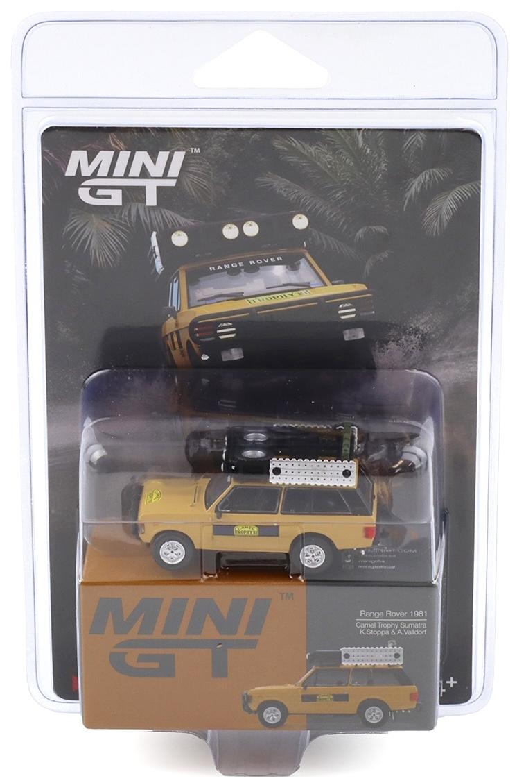 1:64 TSM Mini GT Blister Range Rover Camel Trophy Sumatra 1981 K.Stoppa/ A.Valldorf