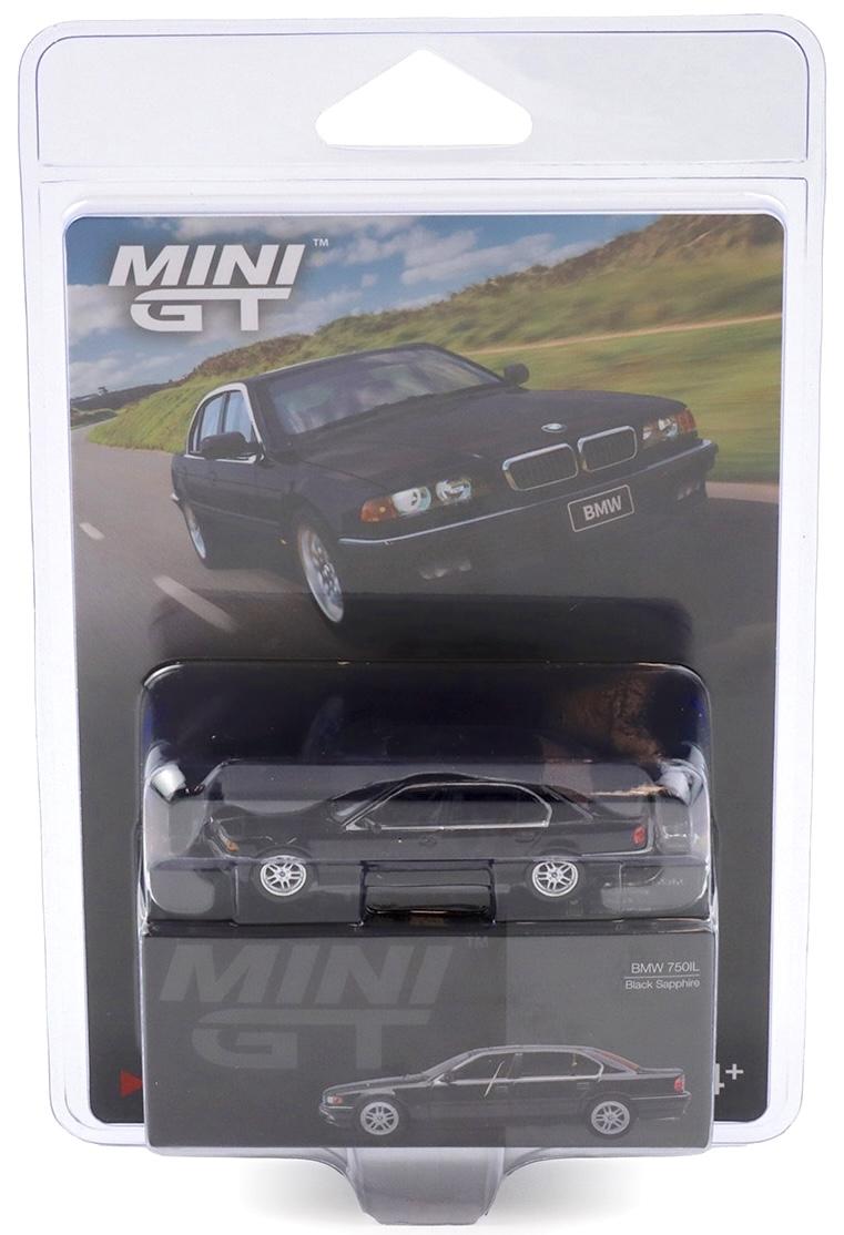 1:64 TSM Mini GT Blister BMW 750iL E38 Limousine Sapphire black