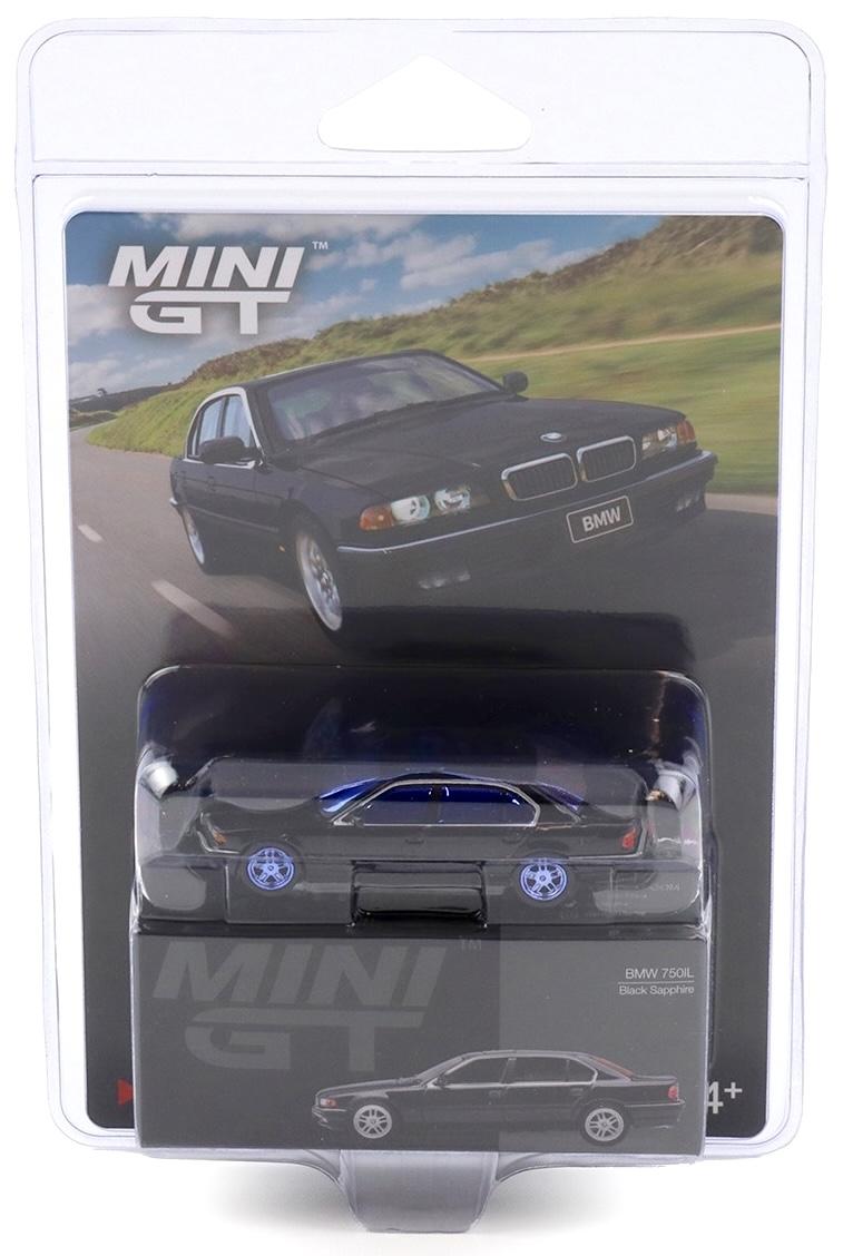 1:64 TSM Mini GT Blister BMW 750iL E38 Limousine Sapphire black CHASE CAR