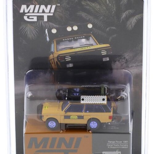 1:64 TSM Mini GT Blister Range Rover Camel Trophy Sumatra 1981 CHASE CAR