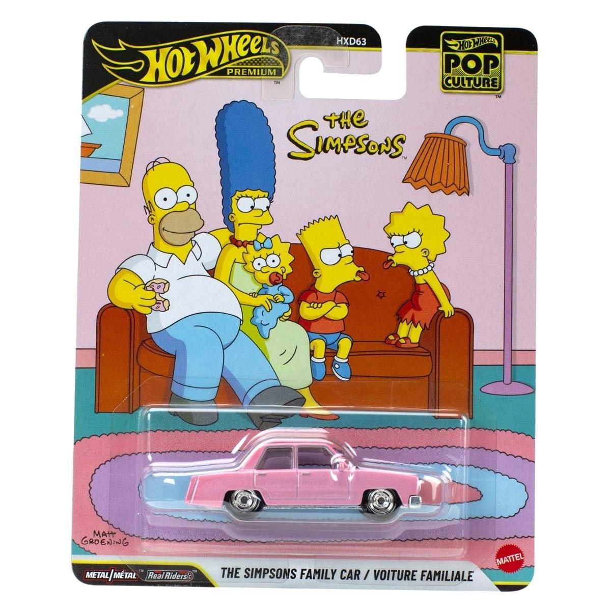 ID 115605.jpg 1:64 Hot Wheels Premium 2026 Pop Culture JHX09 The Simpsons Family Car
