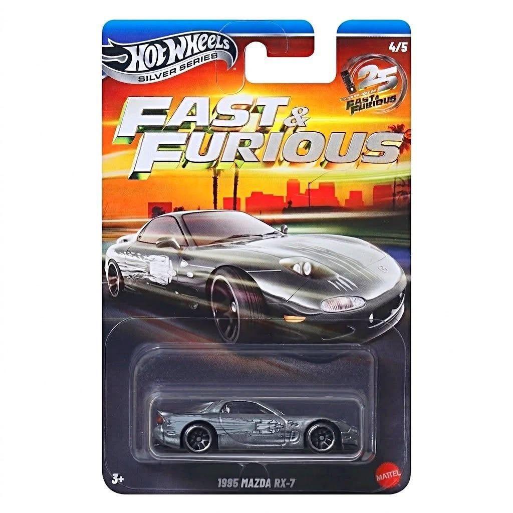 ID 115610.jpg 1:64 Hot Wheels 2026 Silver Series Fast & Furious JKX23 Mazda RX-7 grey