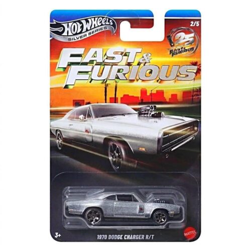 1:64 Hot Wheels 2026 Silver Series Fast & Furious JKX21 Dodge Charger R/T