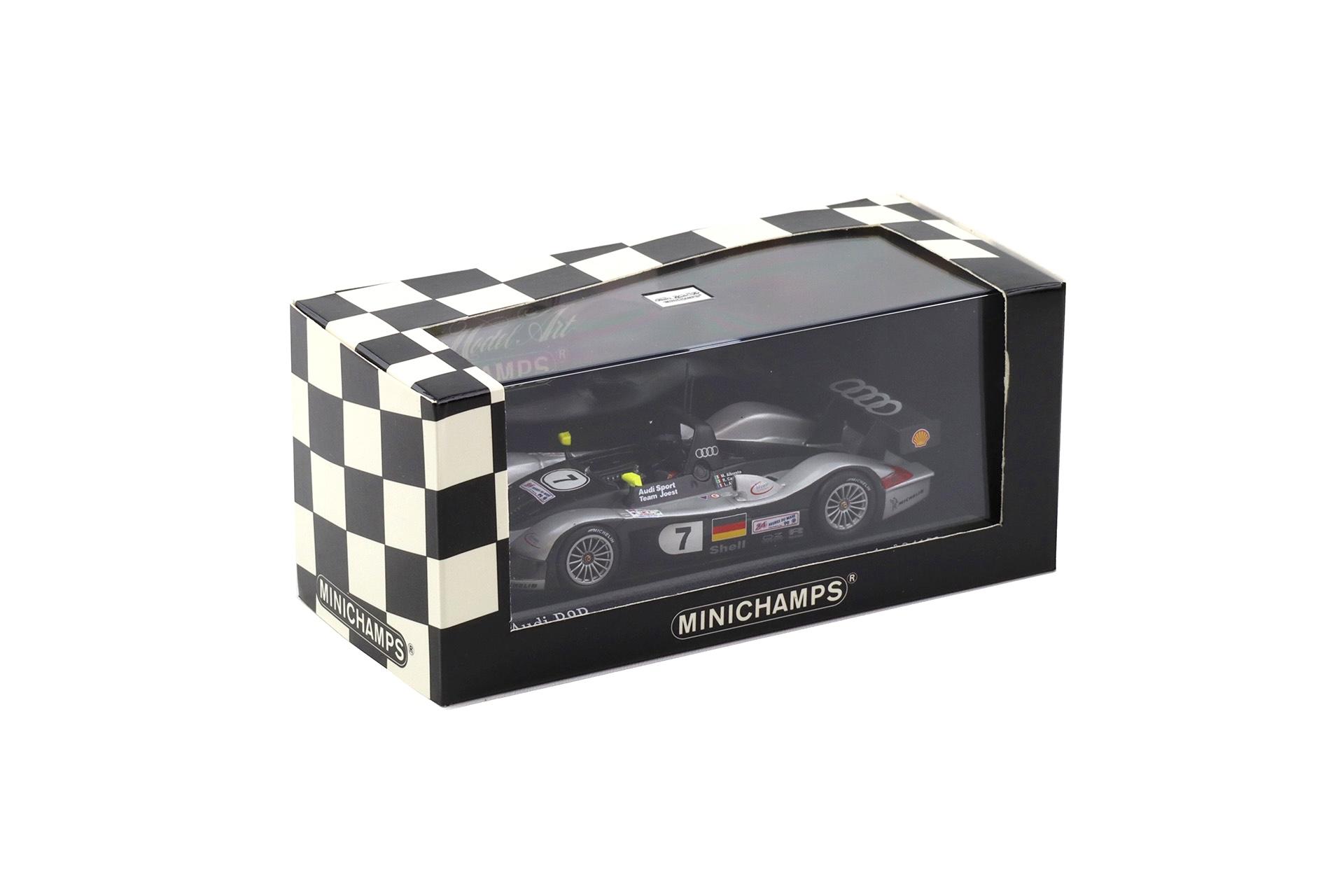 1:43 Minichamps Audi R8R 24h Le Mans 1999 Alboreto/Capello/Aiello #7