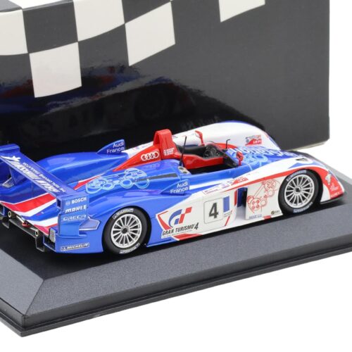 1:43 Minichamps Audi R8 Le Mans 24h 2005 - 4th Place Ortelli/Gounon/Montagny