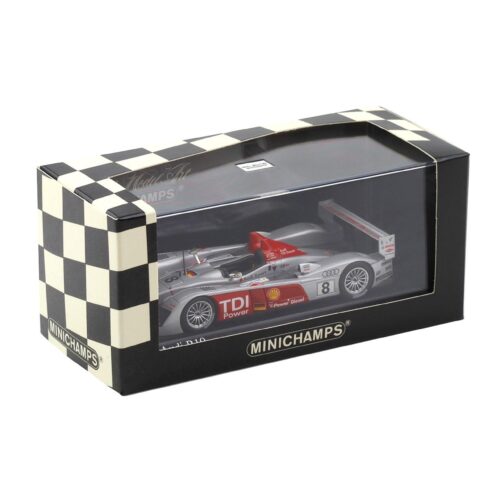 1:43 Minichamps Audi R10 TDI 24h Le Mans 2006 Winners Biela/Pirro/Werner #8