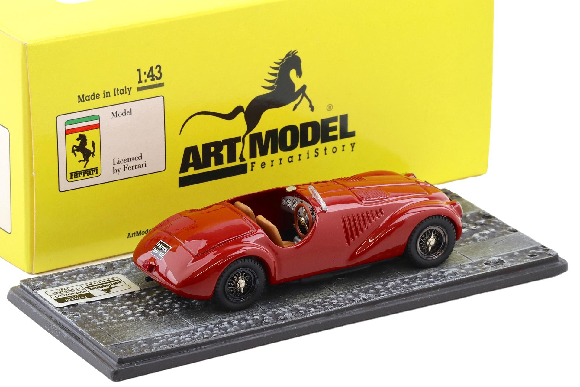 1:43 ART MODEL Ferrari 125S Maranello 1947 red ART901