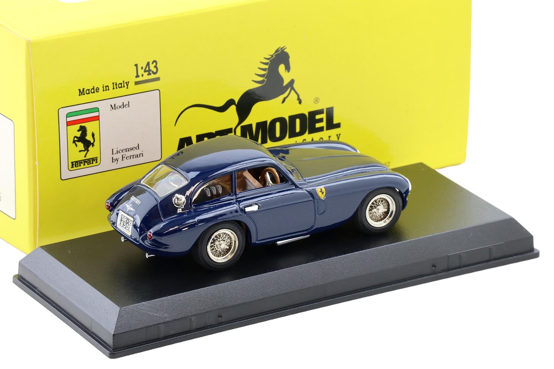 1:43 ART MODEL Ferrari 166 MM 1948-1953 Museo Maranello blue ARTS01