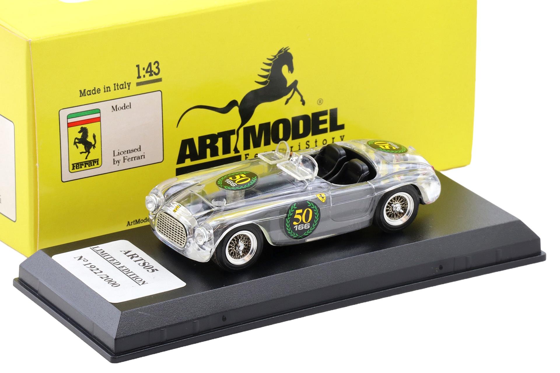 1:43 ART MODEL Ferrari 166 MM SP 50th Anniversary Limited Edition ARTS05