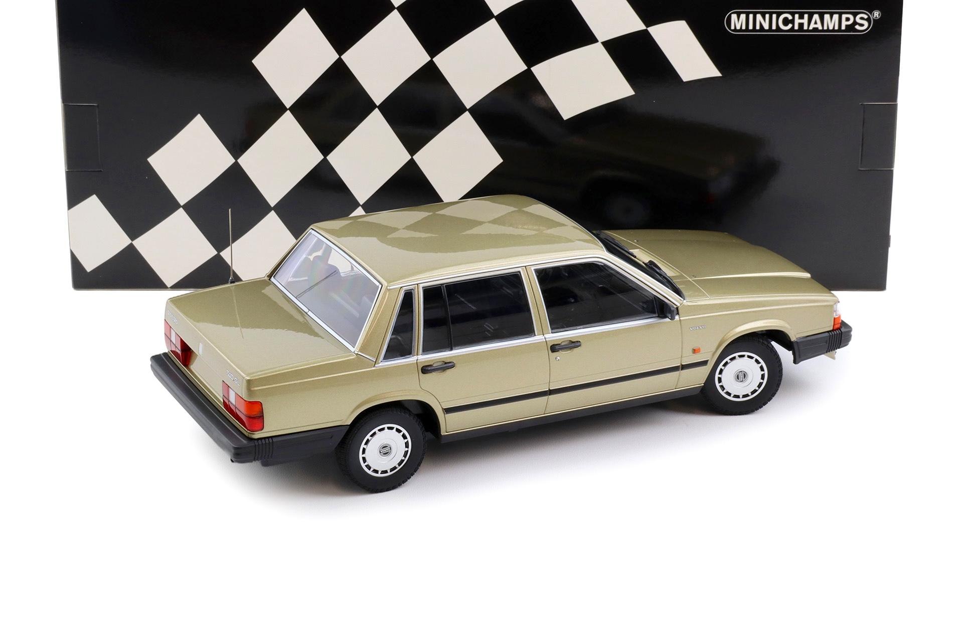 1:18 Minichamps Volvo 740 GL 1986 gold metallic