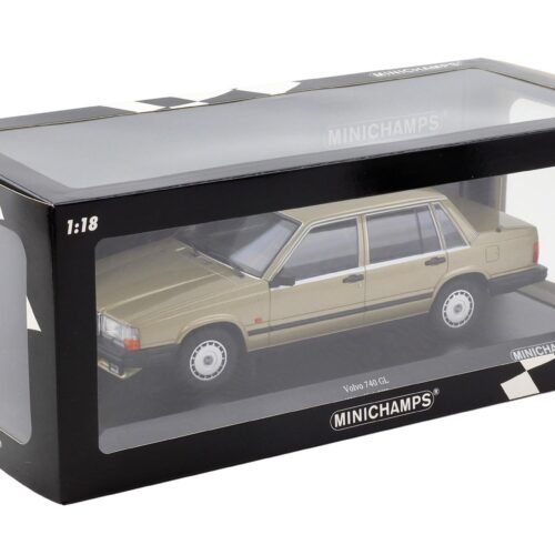 1:18 Minichamps Volvo 740 GL 1986 gold metallic