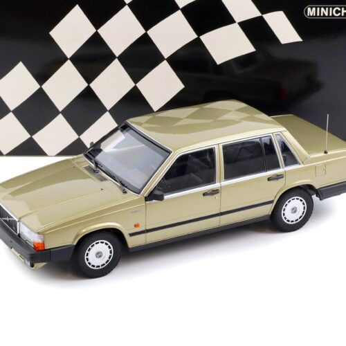 1:18 Minichamps Volvo 740 GL 1986 gold metallic