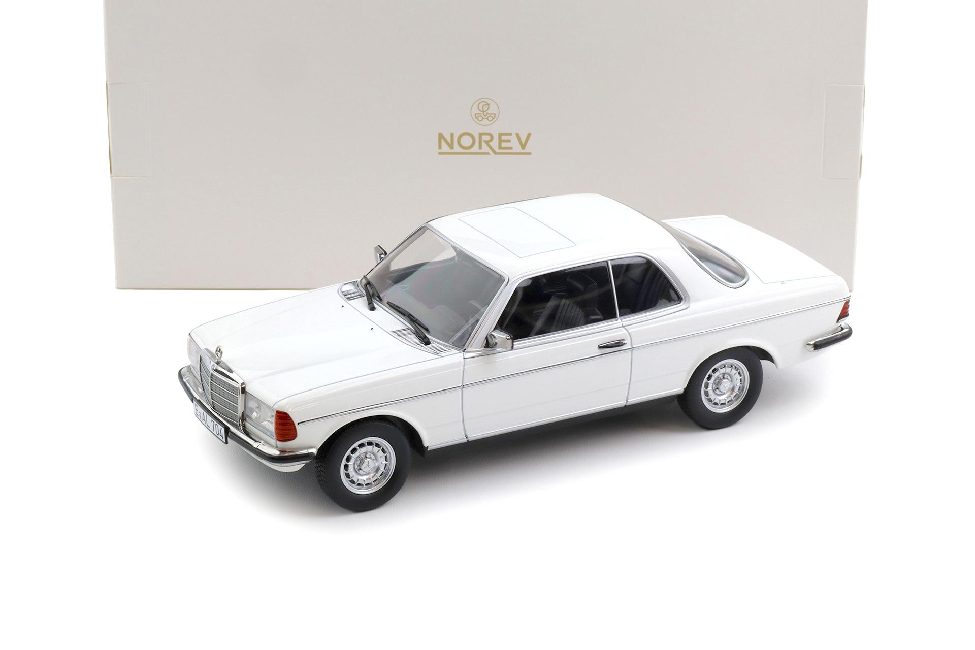 1:18 Norev Mercedes 280 CE Coupe 1980 Classic white