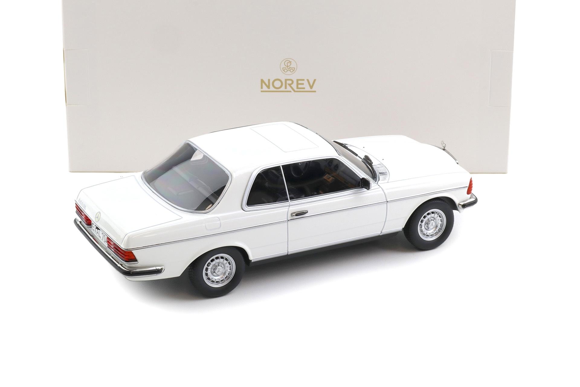 1:18 Norev Mercedes 280 CE Coupe 1980 Classic white