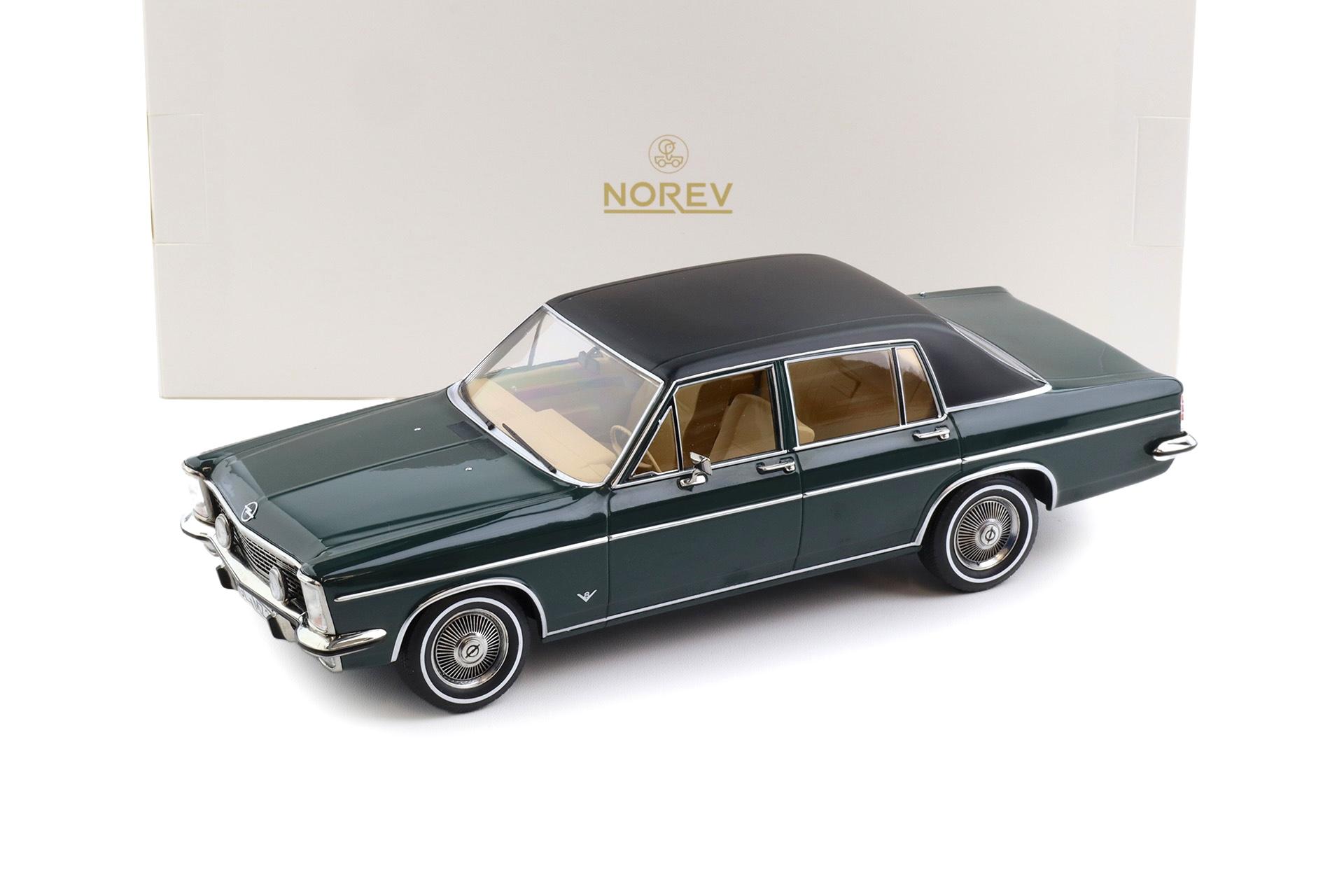 1:18 Norev Opel Diplomat V8 Limousine 1969 Cedar green