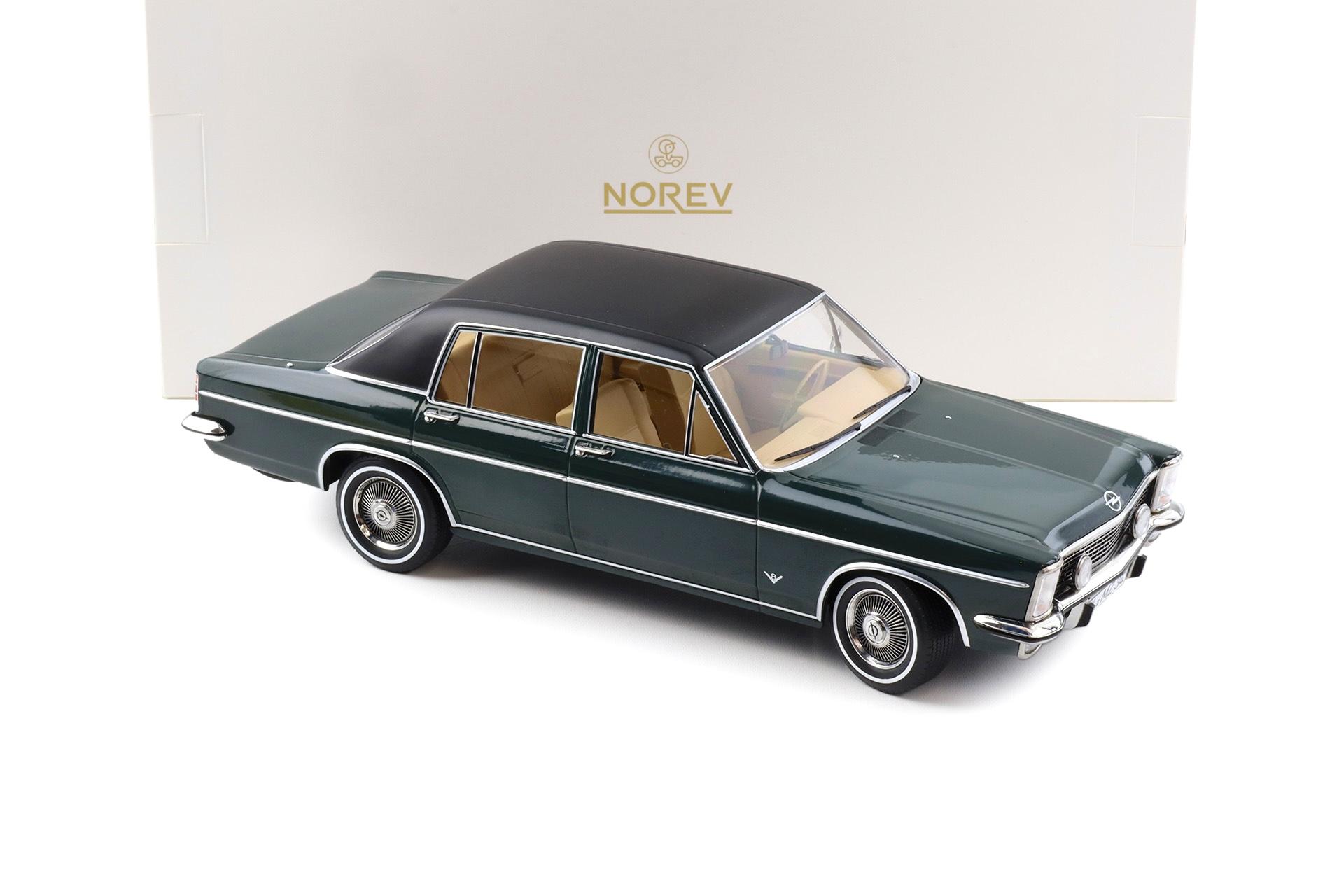 1:18 Norev Opel Diplomat V8 Limousine 1969 Cedar green