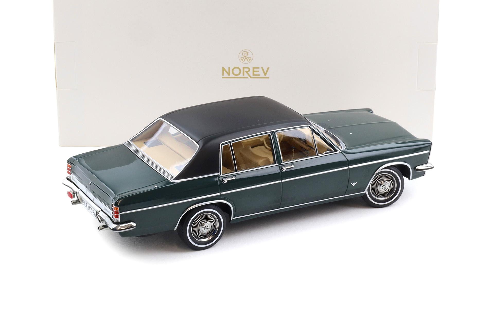 1:18 Norev Opel Diplomat V8 Limousine 1969 Cedar green