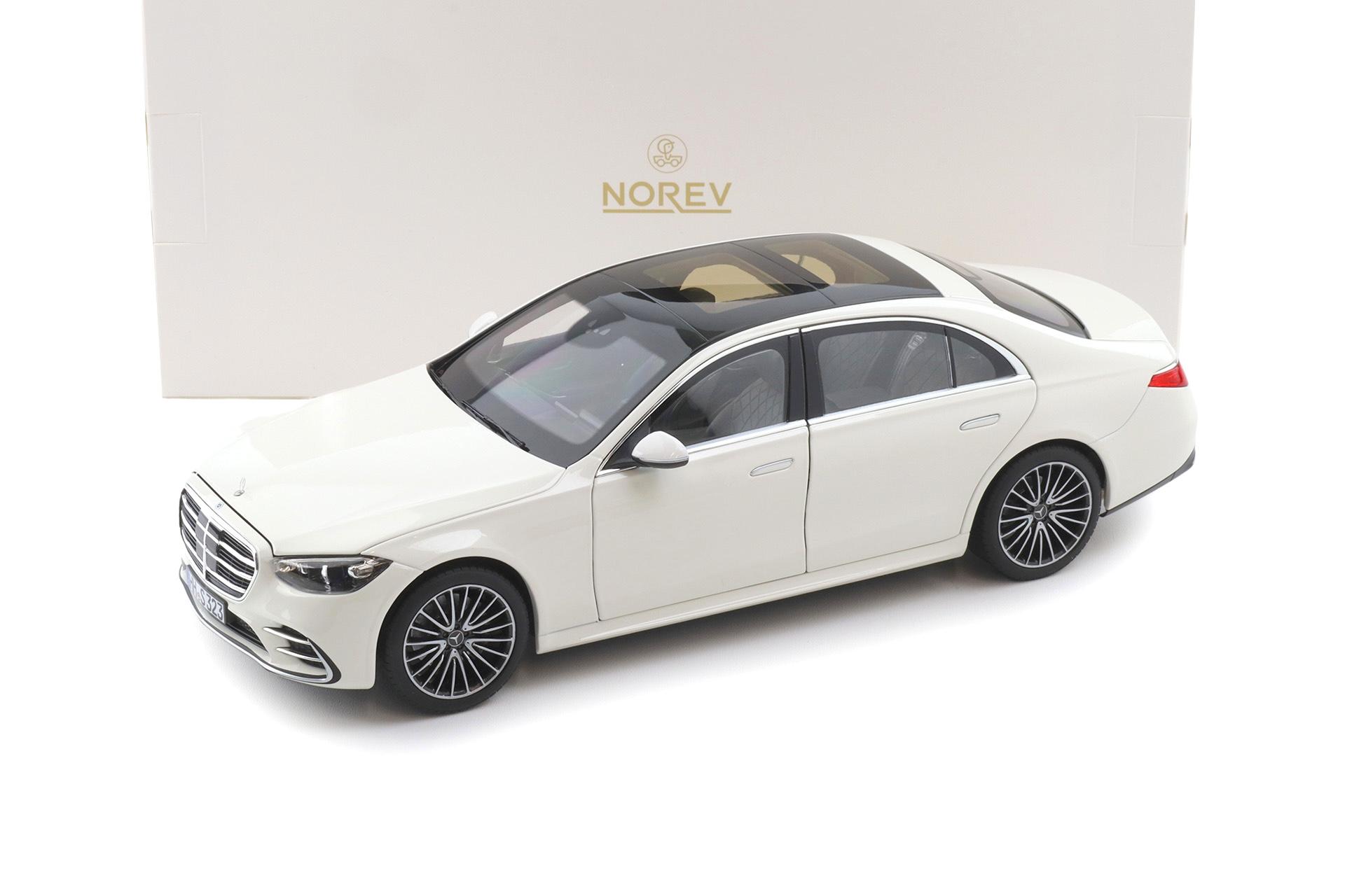 1:18 Norev Mercedes S-Klasse AMG-Line Limousine 2021 Type V223 white