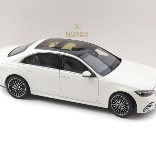 1:18 Norev Mercedes S-Klasse AMG-Line Limousine 2021 Type V223 white
