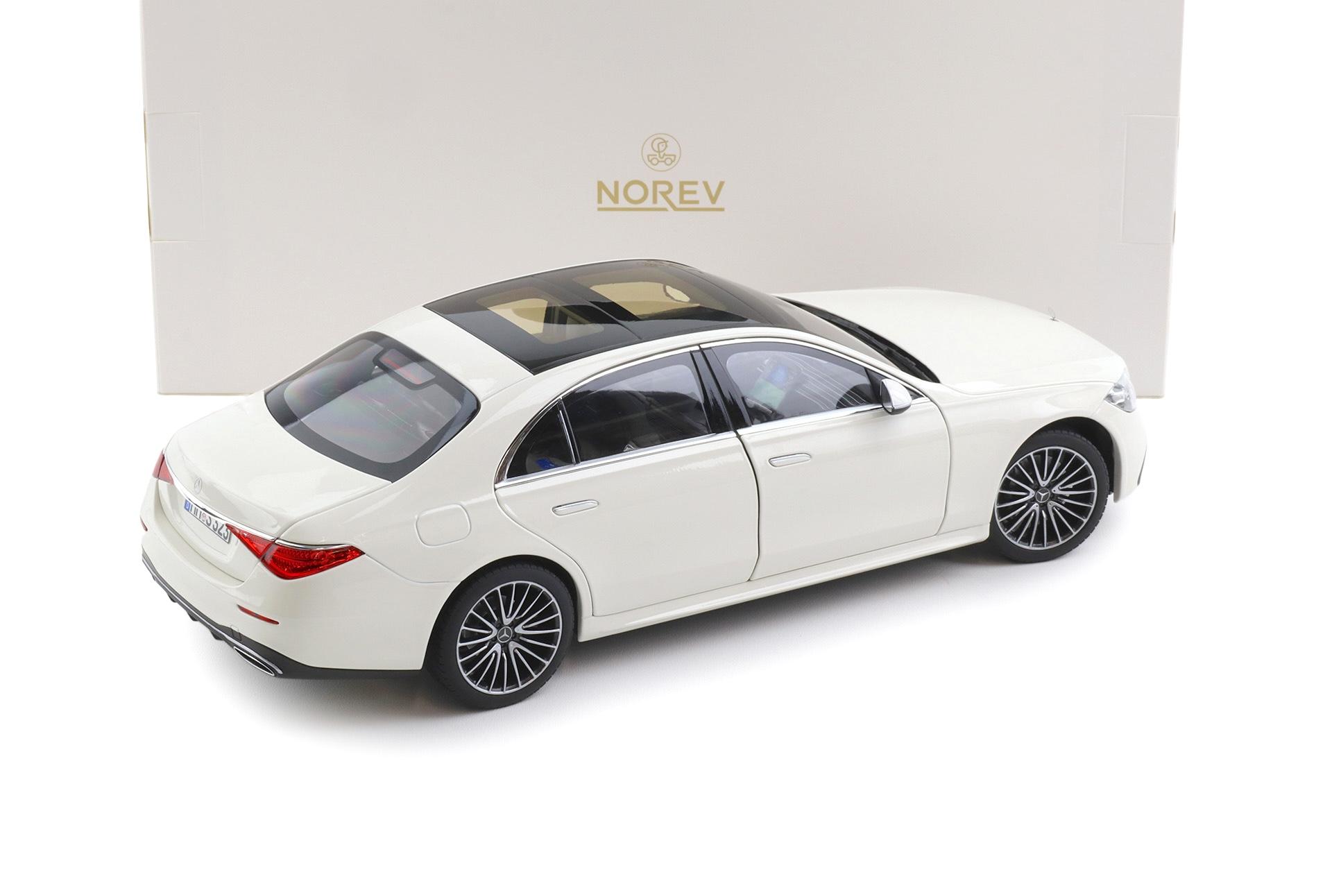 1:18 Norev Mercedes S-Klasse AMG-Line Limousine 2021 Type V223 white