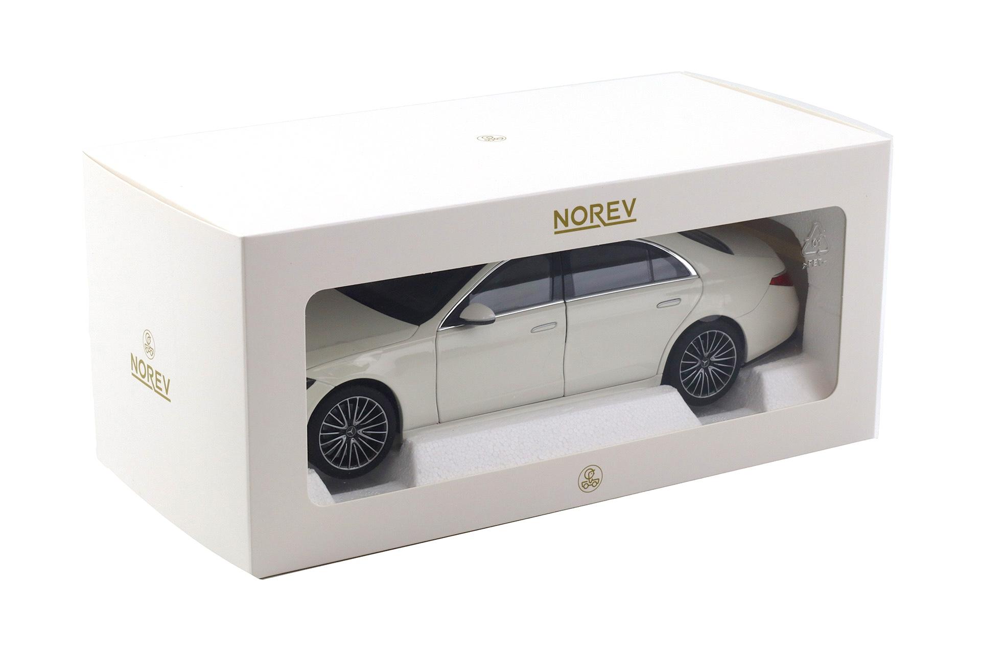1:18 Norev Mercedes S-Klasse AMG-Line Limousine 2021 Type V223 white