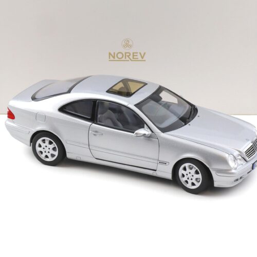 1:18 Norev Mercedes CLK C208 Coupe 2000 Brilliant silver metallic