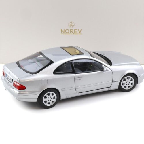1:18 Norev Mercedes CLK C208 Coupe 2000 Brilliant silver metallic