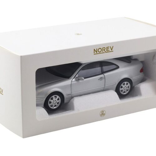 1:18 Norev Mercedes CLK C208 Coupe 2000 Brilliant silver metallic