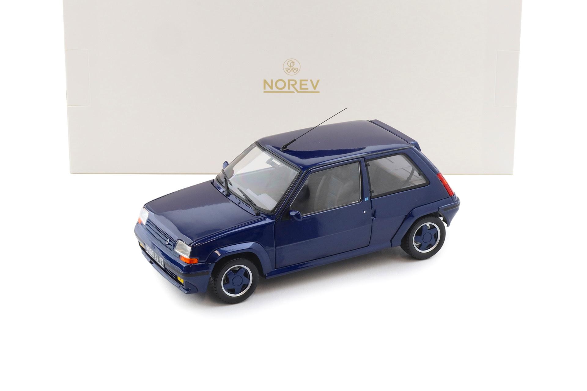 1:18 Norev Renault Supercinq GT Turbo 1989 Alain Oreille dark blue