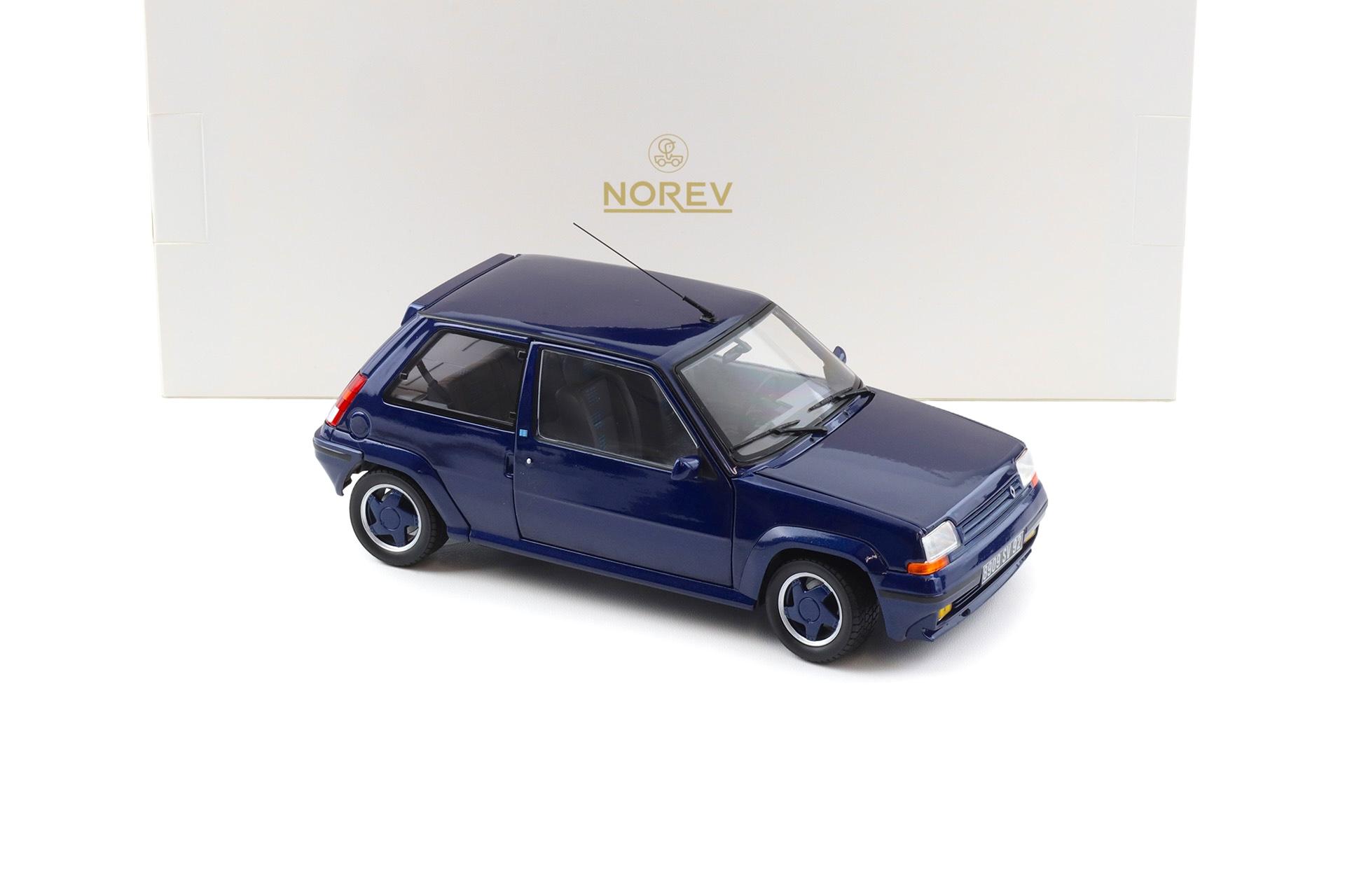 1:18 Norev Renault Supercinq GT Turbo 1989 Alain Oreille dark blue
