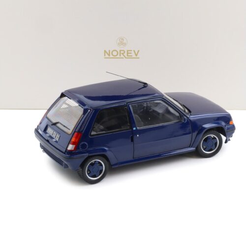 1:18 Norev Renault Supercinq GT Turbo 1989 Alain Oreille dark blue