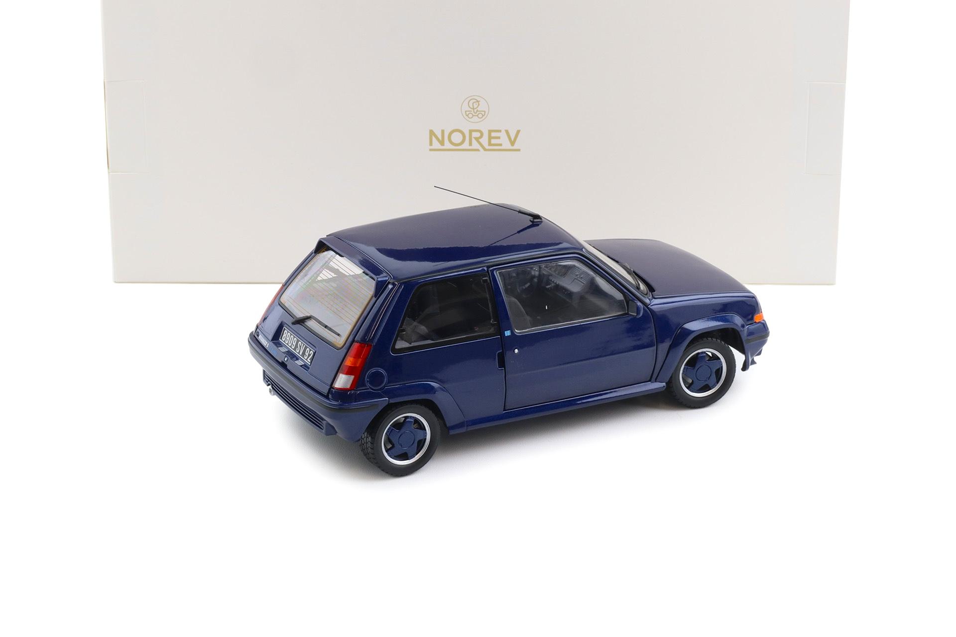 1:18 Norev Renault Supercinq GT Turbo 1989 Alain Oreille dark blue
